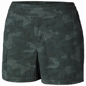 Columbia Silver Ridge™ Printed Pull On Short Dam Gröna/Camo (YRPUF7840)